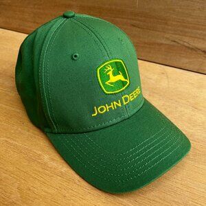 JOHN DEERE CAP / HAT Greeg Adjustable Embroidered NWOT